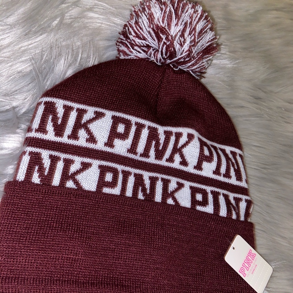 Pink beanie